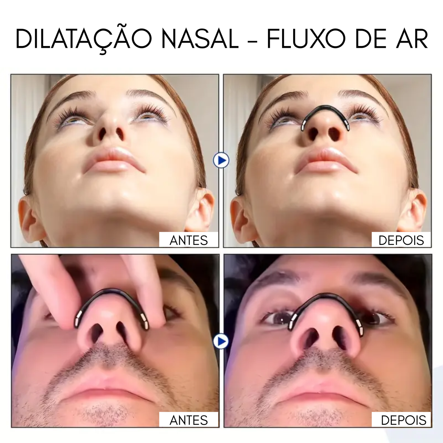 Respiron - Dilatadores Nasais Magnéticos